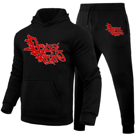 Fire Hoodie Set